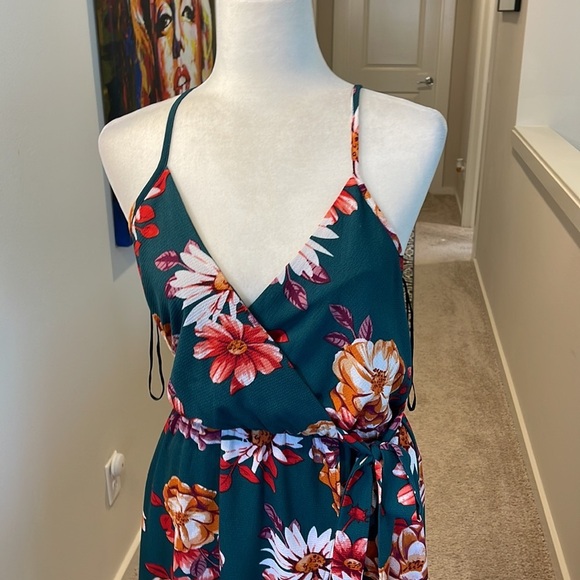 Dream of me, floral wrap dress, Maxi - Picture 4 of 13